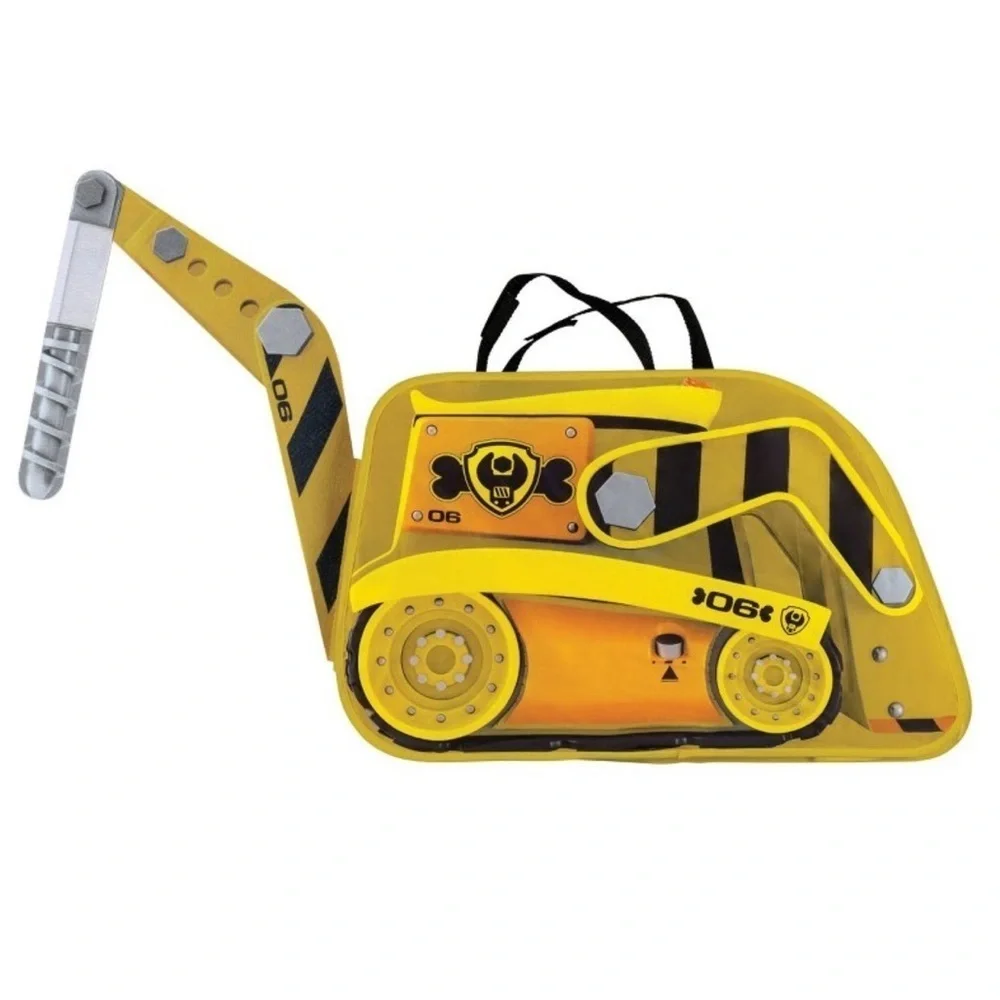 NWT PAW Patrol Nickelodeon Rubble Dump Truck Pop Out Halloween Costume One Size